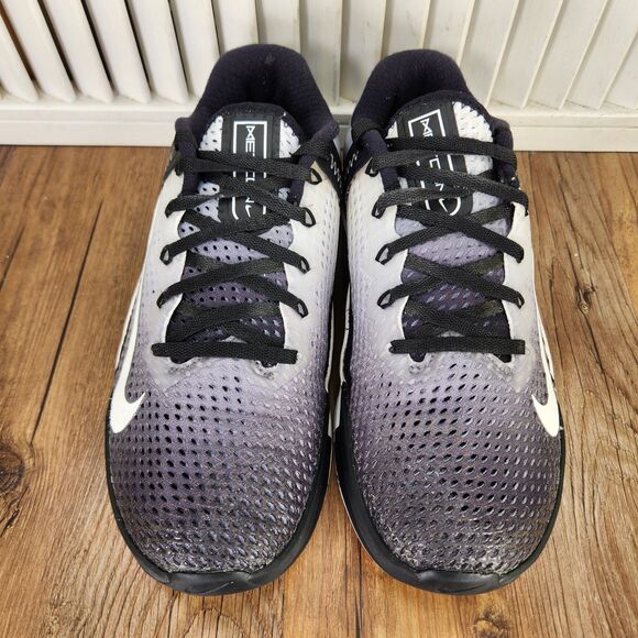 Nike Metcon 6 Women's 7.5 Black White Training Trainer Sneakers Shoes DJ3073-001 - Picture 8 of 9